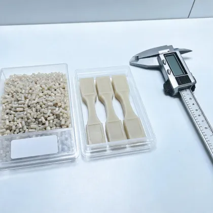 Engineering plastic pellets